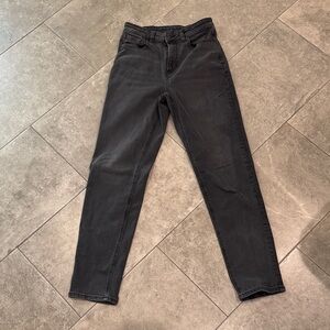 American Eagle Outfitters Dark Gray Skinny Jeans